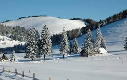 Traumhafte Winterlandschaft im Naturpark Almenland