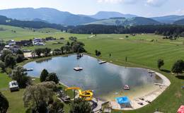 Freizeitsee in der Gemeinde Passail im Naturpark Almenland, © Oststeiermark Tourismus, Kurt Elmleitner