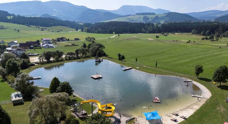 Freizeitsee in der Gemeinde Passail im Naturpark Almenland, © Oststeiermark Tourismus, Kurt Elmleitner