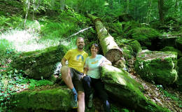 Achtsamwandern Bernhard und Michaela