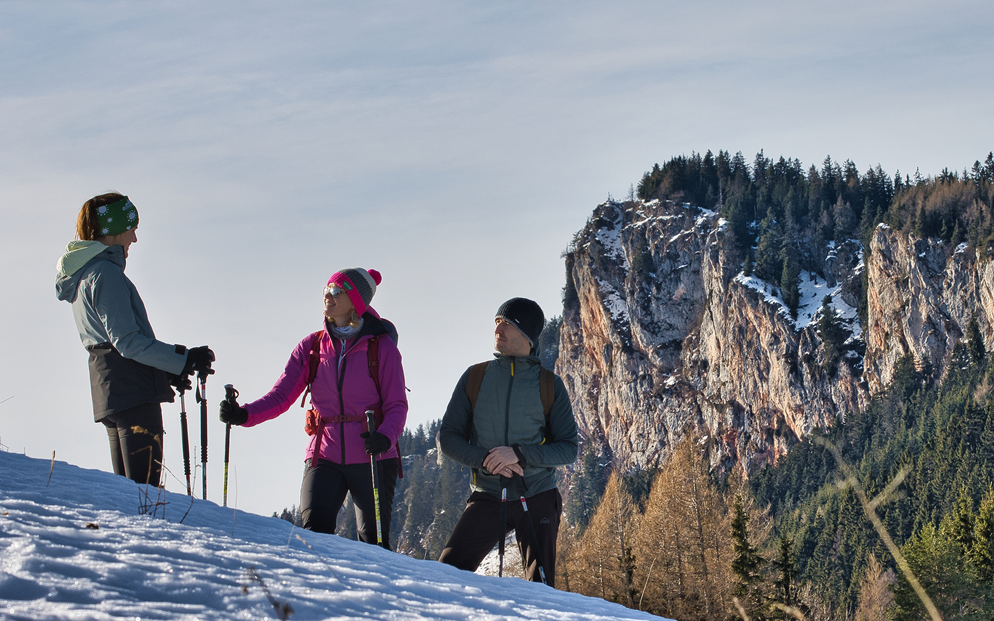 Winterwanderung auf die Rote Wand