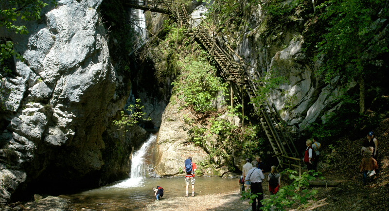 Kesselfall Gorge in Semriach