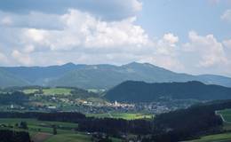 Ortsbild der Gemeinde Passail im Naturpark Almenland, © Oststeiermark Tourismus, Kurt Elmleitner