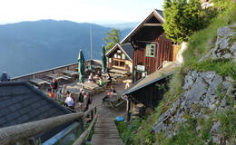 Terrasse bei der Raststation Steirischer Jockl