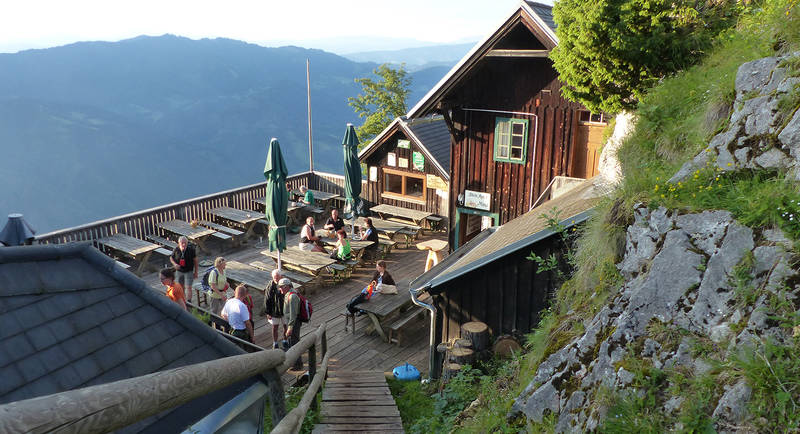 The "Steirische Jokl" on the Hochlantsch