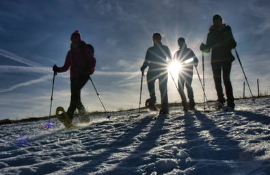 Schneeschuhwandern auf der Tyrnauer Alm