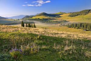 Herbstmorgen auf der Teichalm