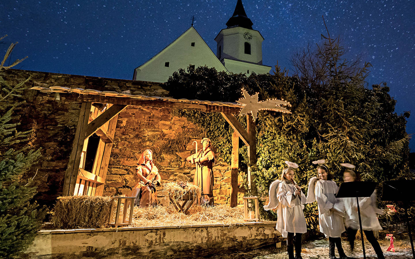 Schokoladenkrippe in St. Kathrein/O.