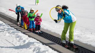 Ski schools learning tools in the Nature Park