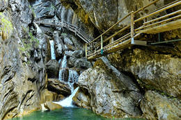 Brücke in der Bärenschützklamm