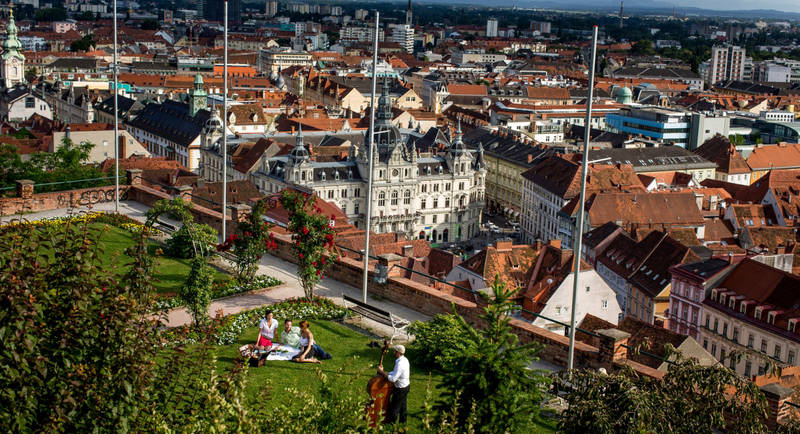 Graz the capital City of Styria (c) Graz Tourismus