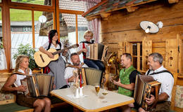 Musikanten im Cafe