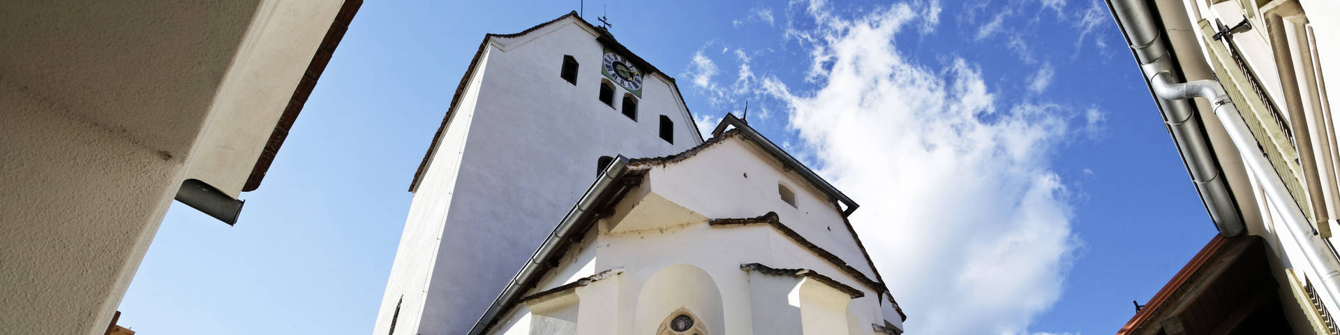 Taborkirche mitten im Stadtzentrum Weiz